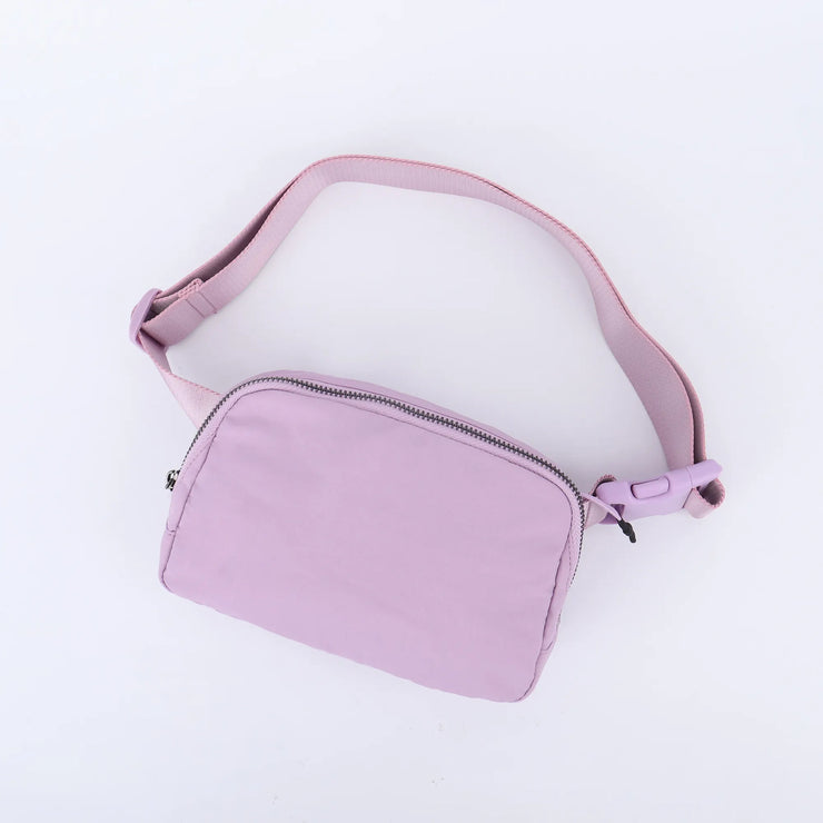 Nylon Waist Bag - Dusty pink - Elizabeth Summer