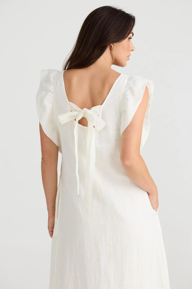 Brave & True - Matilda Dress - White