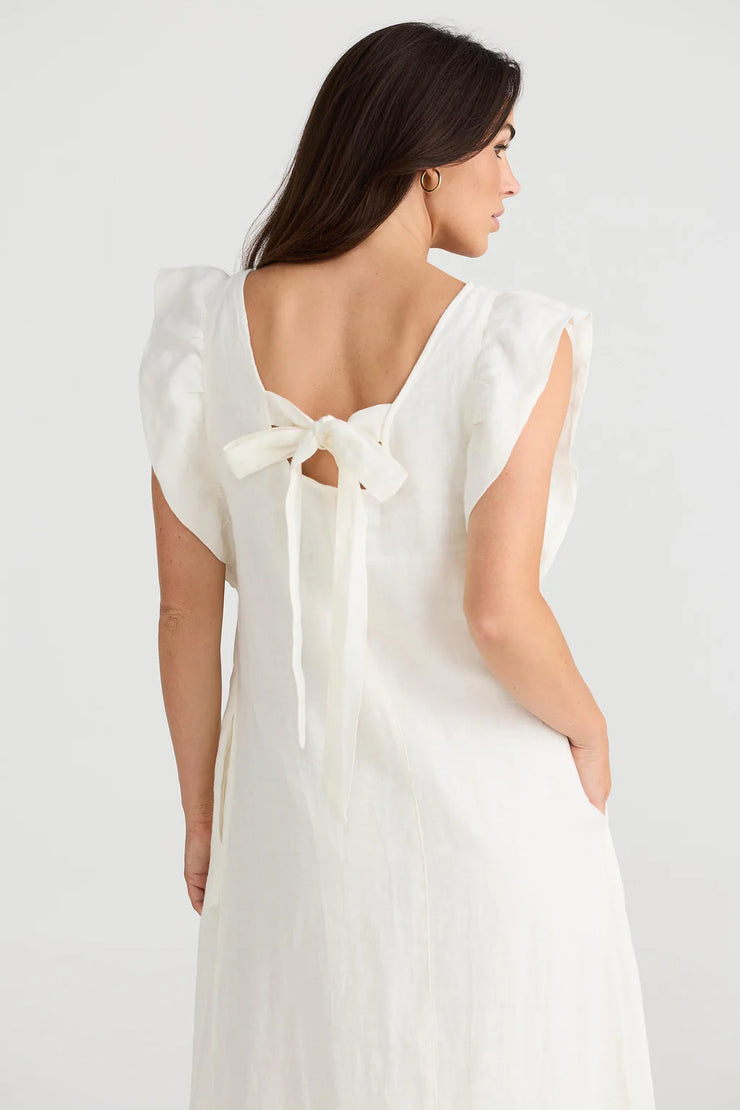 Brave & True - Matilda Dress - White