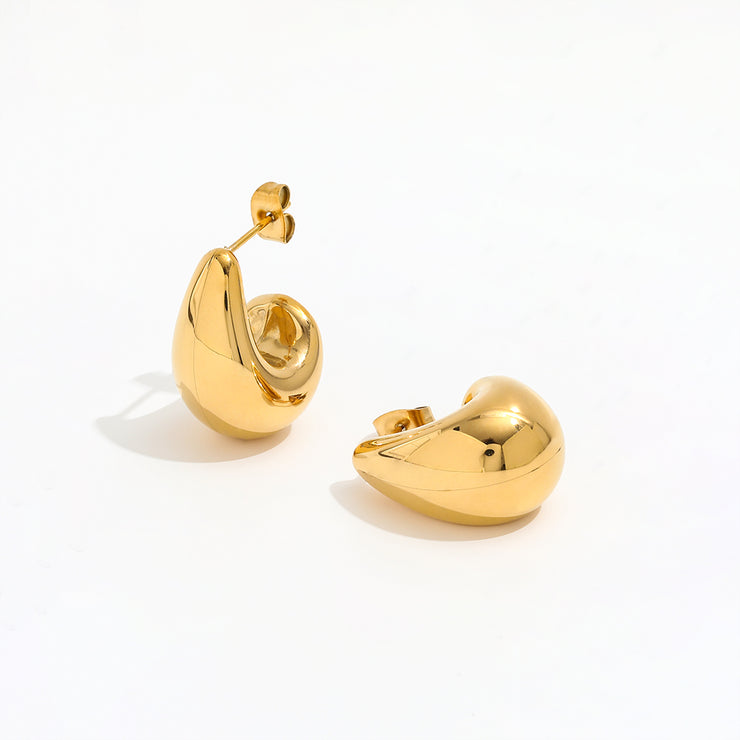 Tarnish Free - Earrings - Chunky Drop