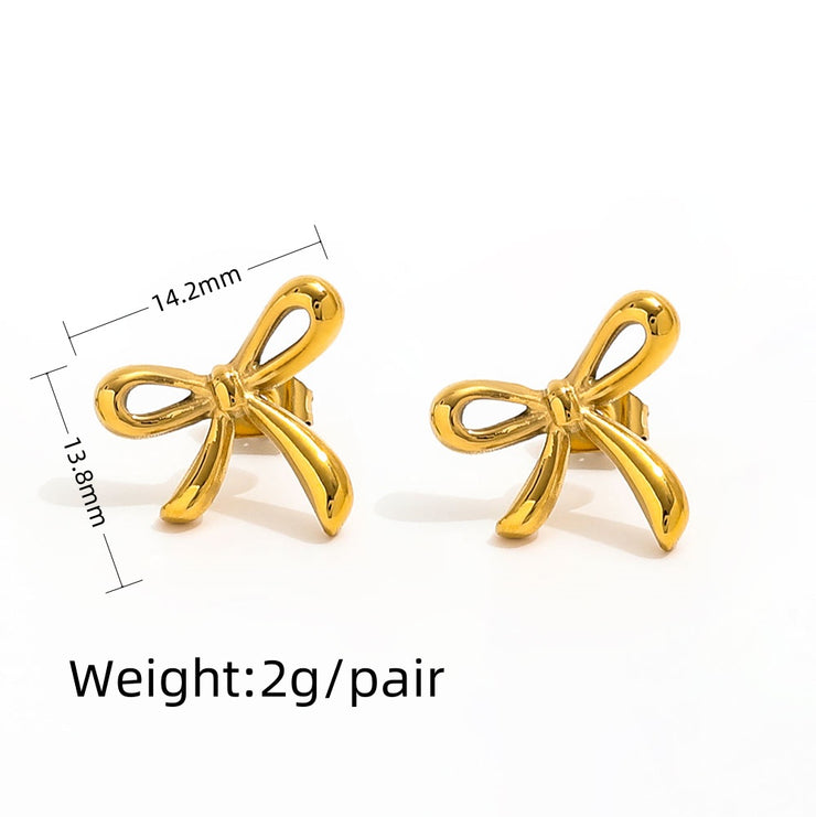 Tarnish Free - Earrings - Bows