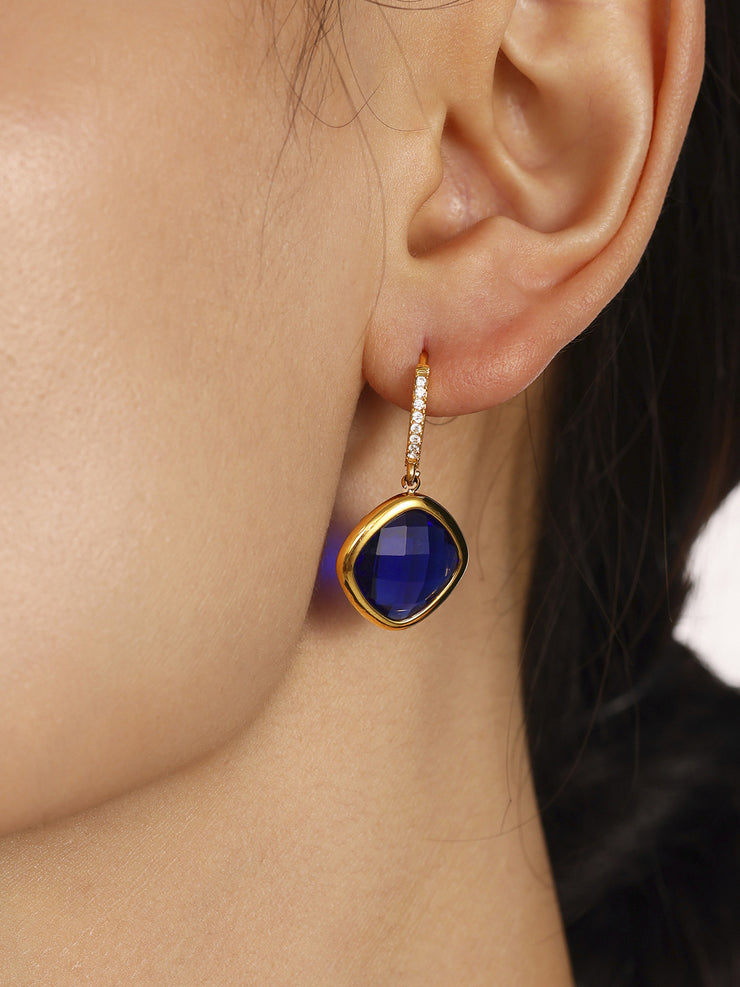 Tarnish Free - Earrings - Multi Colour - Elizabeth Summer