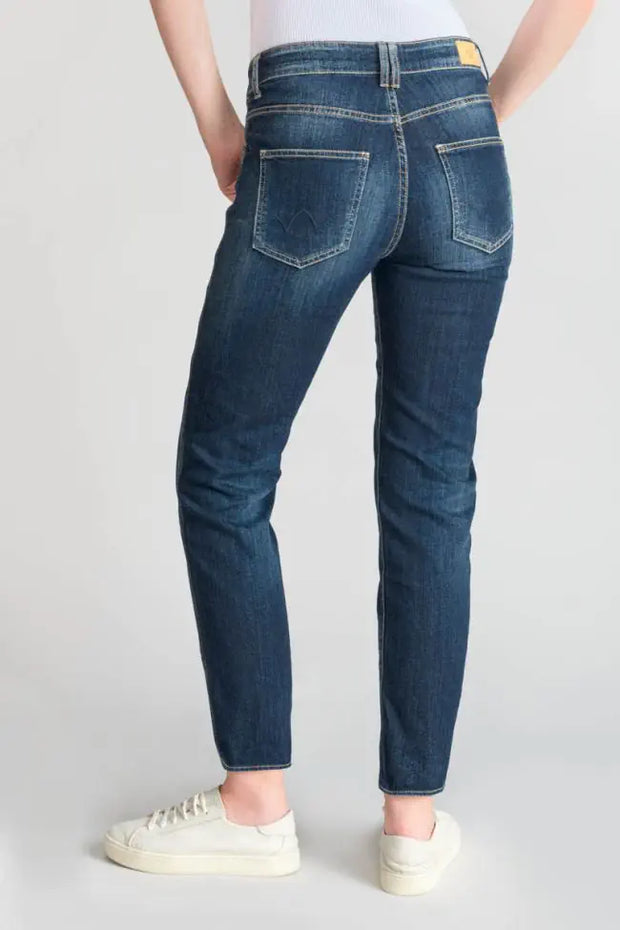 Le Temps Des Cerises - Jeans - 400/18 mom Villard high waist 7/8th blue N°1