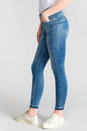 Le Temps Des Cerises - Jeans pulp slim Donou high waist 7/8th blue N°3