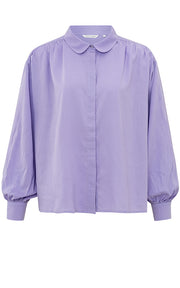 YAYA - Oversized Blouse - Purple