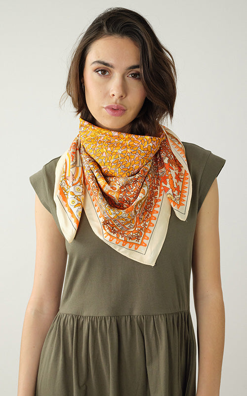 DEELUXE - Summer Scarf - Orange