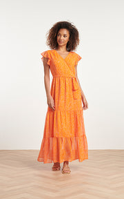 Smashed Lemon - Dress - Pink and Orange