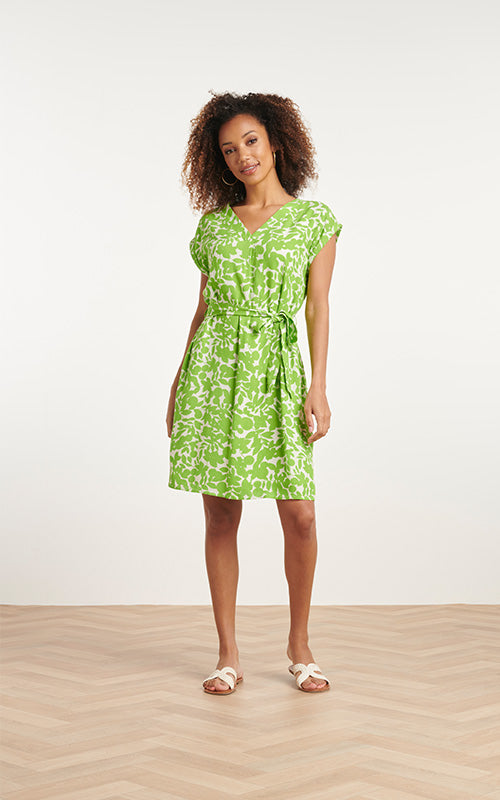 Smashed Lemon - Dress - Green Leaf