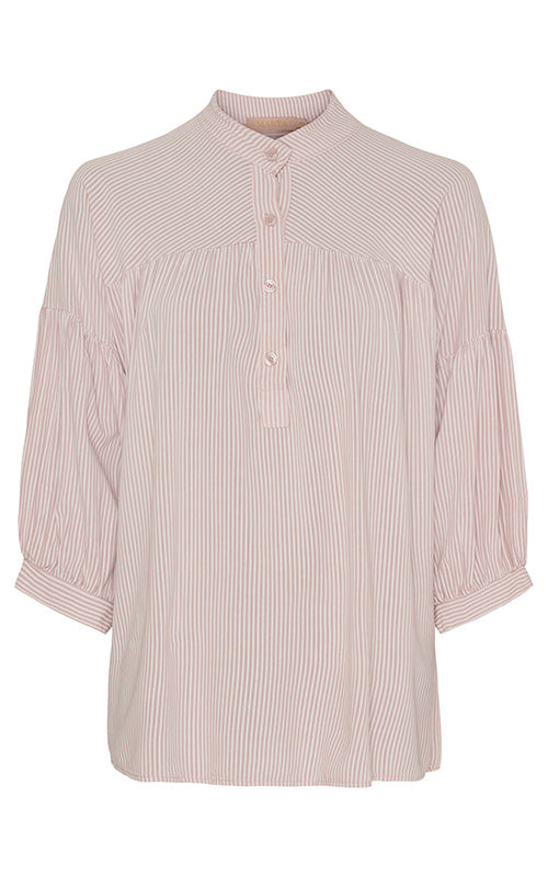 Marta - Shirt -  Cipria Rose Stripe