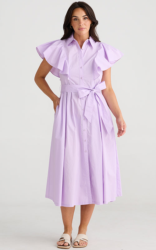 Brave & True - Marigold Dress - Lilac