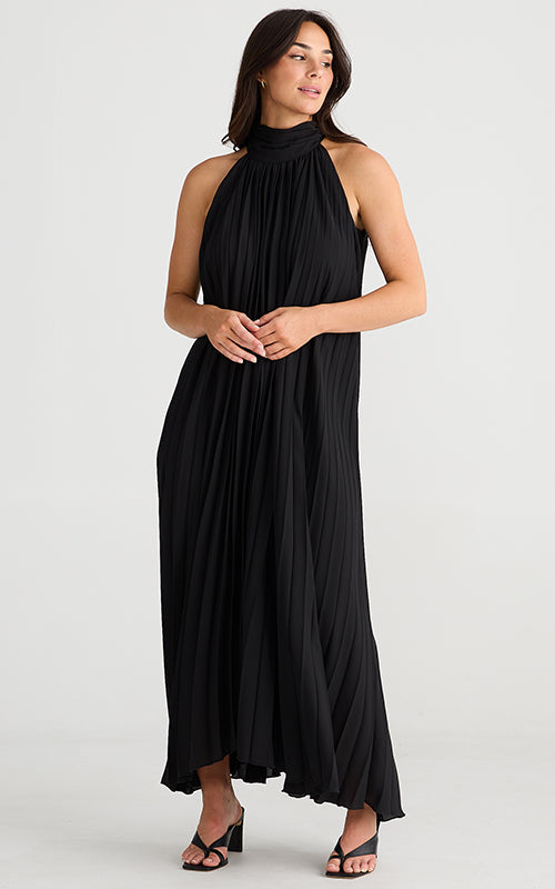 Brave & True - Runway Maxi Dress - Black