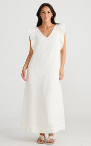 Brave & True - Matilda Dress - White