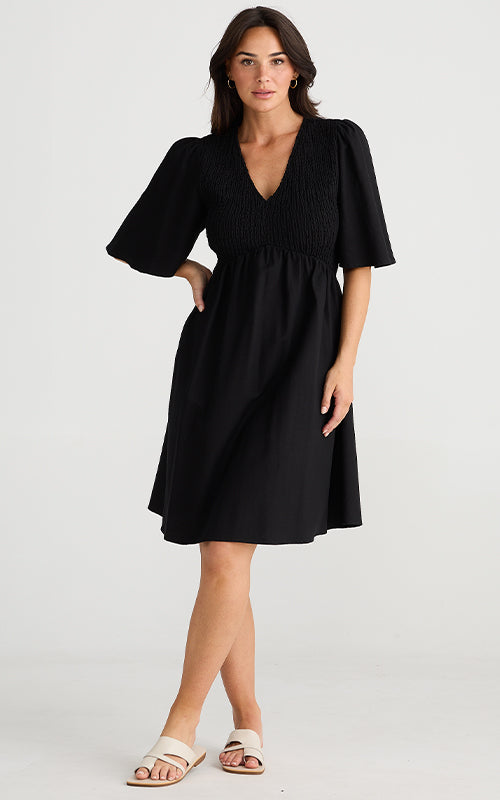 Brave & True - Dani Dress - Black