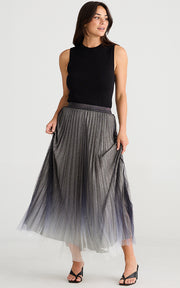 Brave & True - West End Skirt - Black Ombre