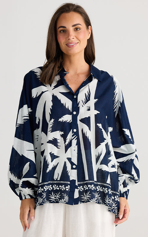 Holiday Australia - Cliffside Shirt - Navy