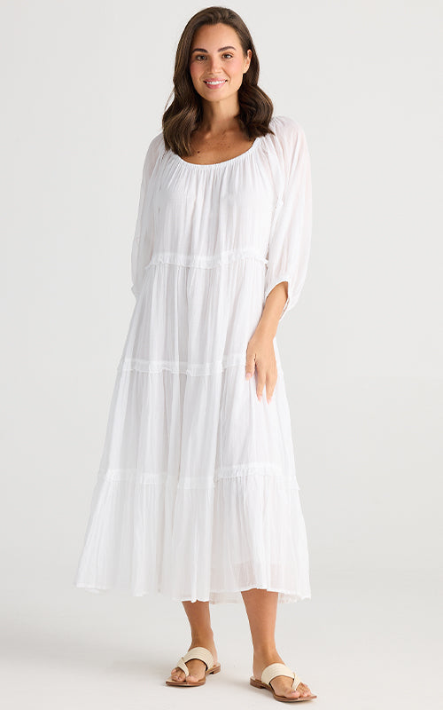 Holiday Australia - Grenadine Dress - White