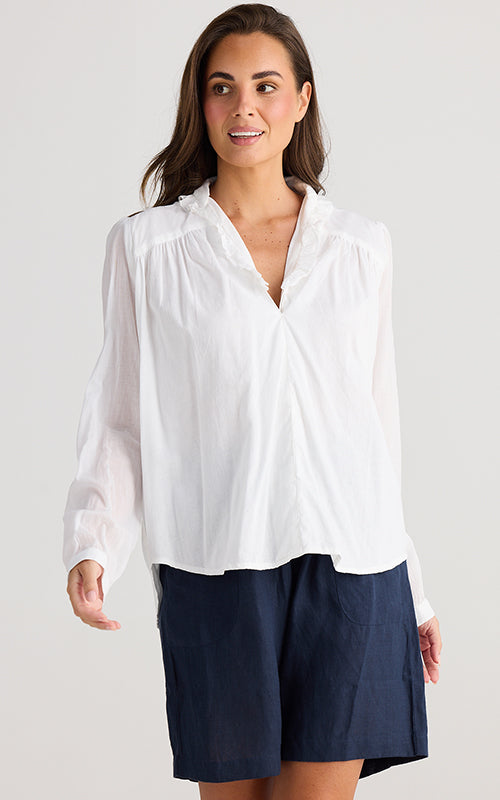 Holiday Australia - Daffidol Blouse - White