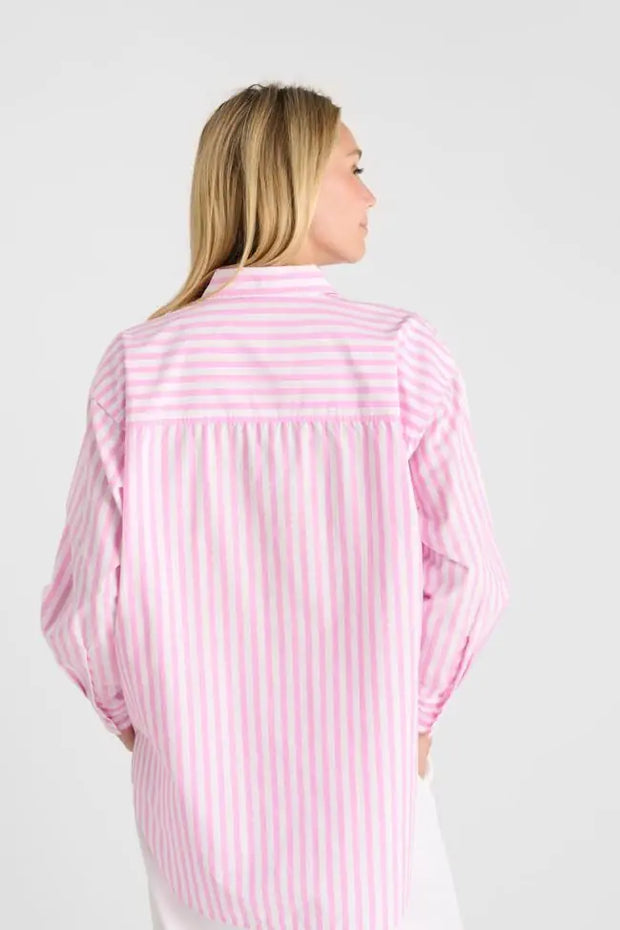 Le Temps des Cerises - Shirt - Pink - Elizabeth Summer
