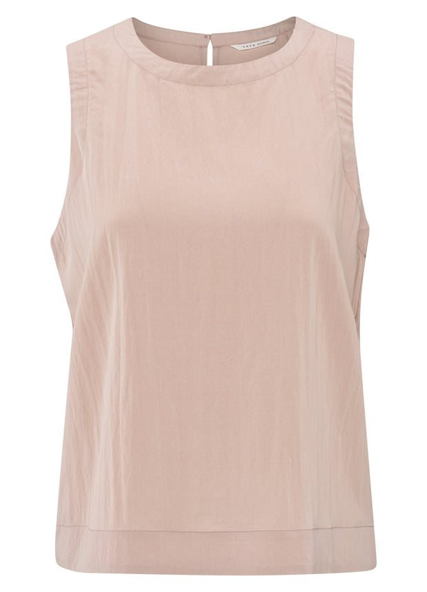 YAYA - Woven Sleeveless Top - Soft Mauve Pink - Elizabeth Summer