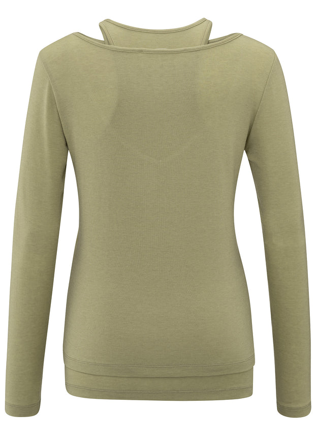 YAYA - 2 Piece Top - Soft Green - Elizabeth Summer