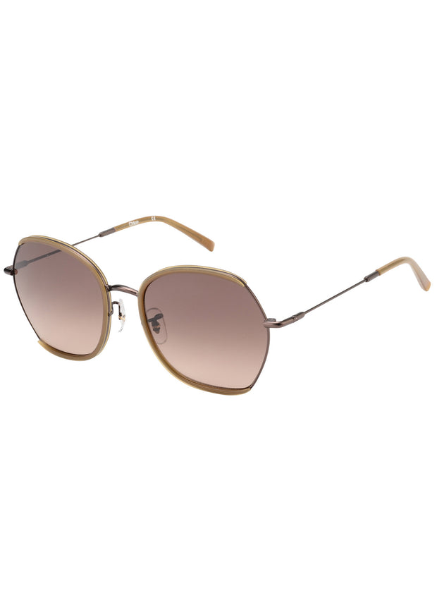 YAYA - Sunglasses - Chloe Caribou Brown - Elizabeth Summer