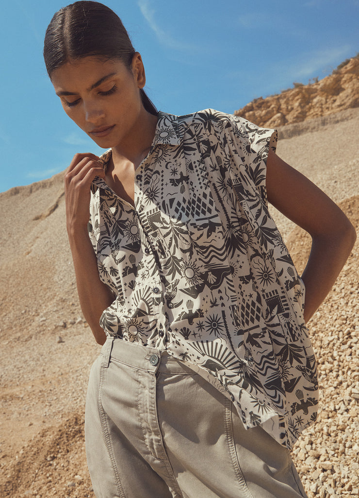 Andam - Shirt - Pattern - Elizabeth Summer