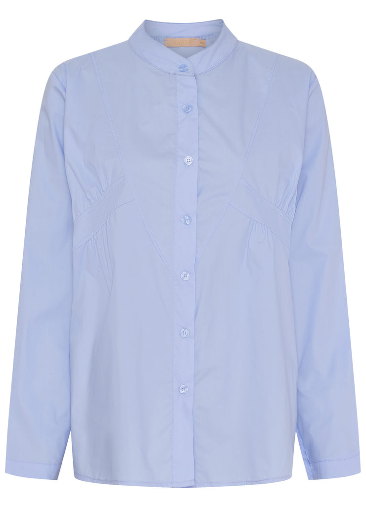 Marta - Shirt - Benedicte Pale Blue - Elizabeth Summer