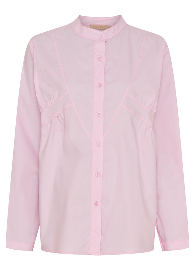 Marta - Shirt - Benedicte Pale Pink - Elizabeth Summer