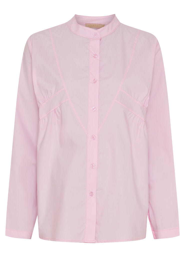 Marta - Shirt - Benedicte Pale Pink - Elizabeth Summer