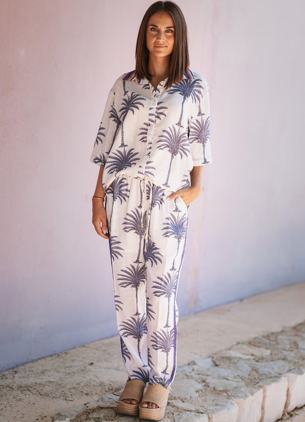 Isla Bonita - Pants - Palms - Elizabeth Summer