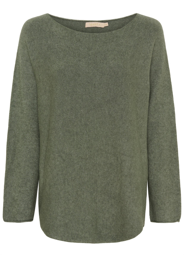 Marta - Spring Knit - Military - Elizabeth Summer