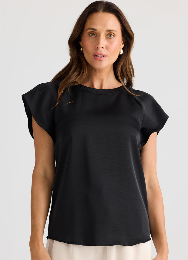 Brave & True - Boulevard Top - Black