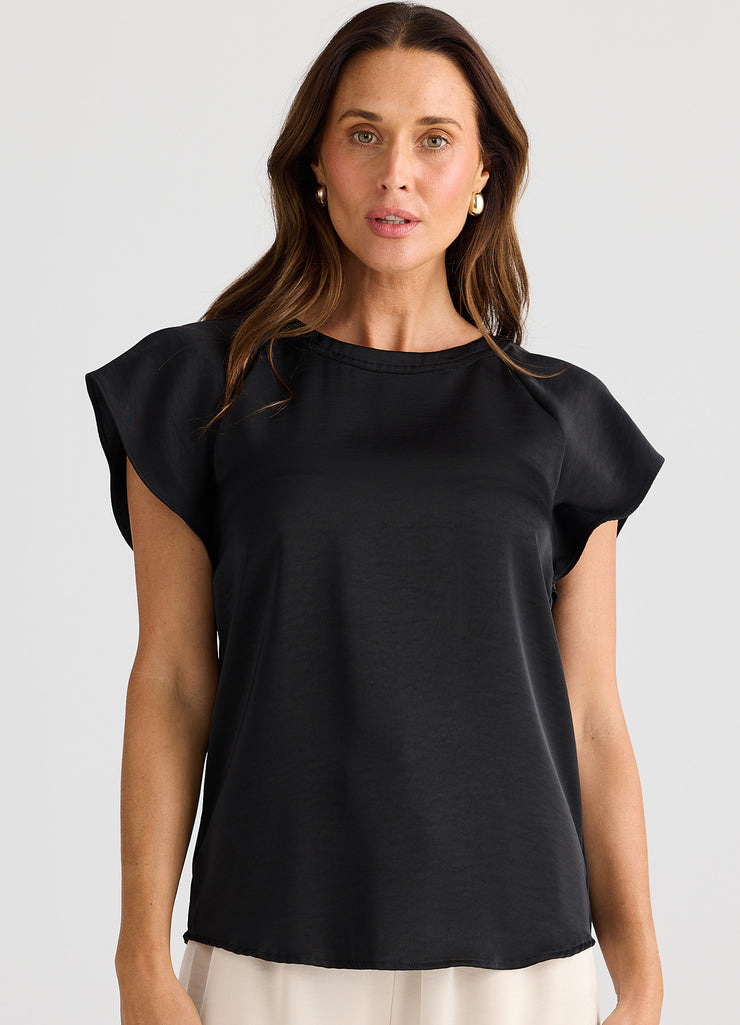Brave & True - Boulevard Top - Black