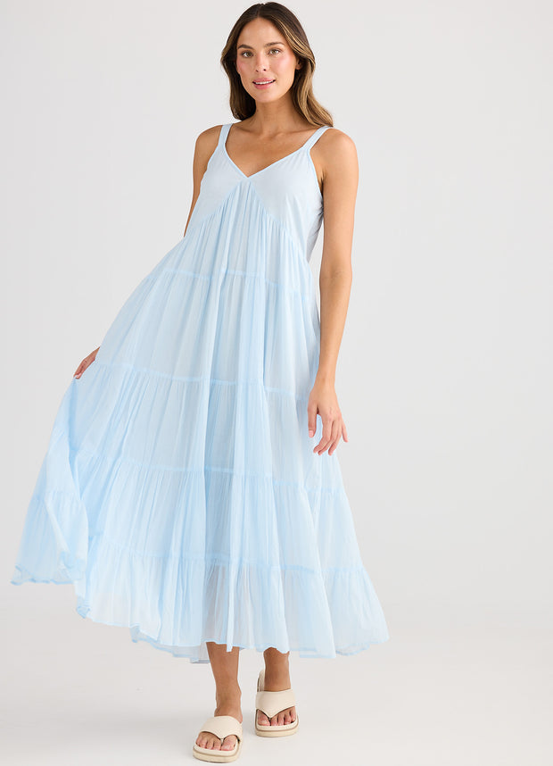 Holiday Australia - Evianna Dress-  Ice Blue