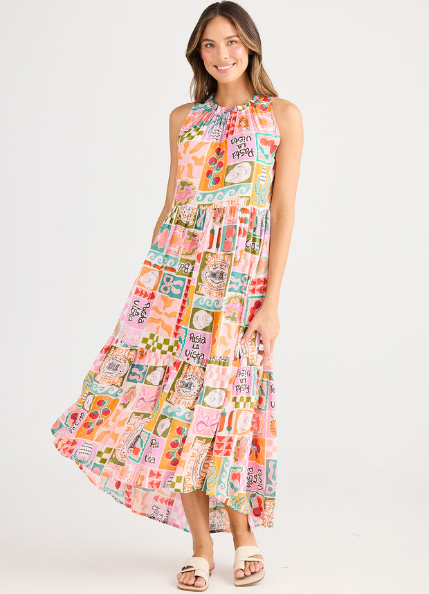 Holiday Australia - Margot Dress - Sardinia Summer