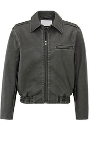 YAYA - Jacket - Faux Leather Bomber Jacket