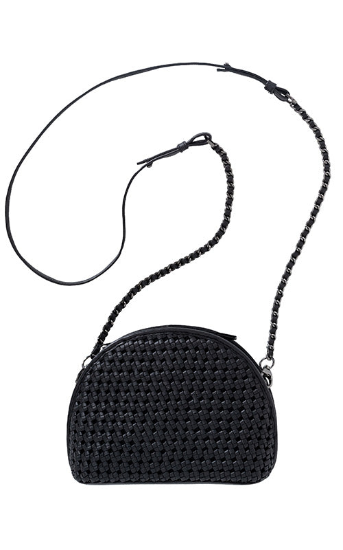 YAYA - Knotted Oval Bag - Black