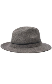 YAYA - Fedora Wool Hat - Grey