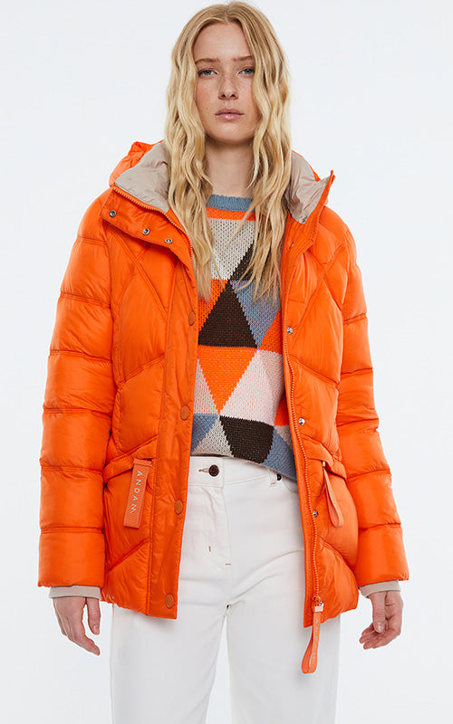 Andam - Puffer Jacket - Orange