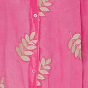 Marta - Shirt - Embroidery Fuxia