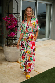 Slick - Jan Resort Dress - Garden Breeze