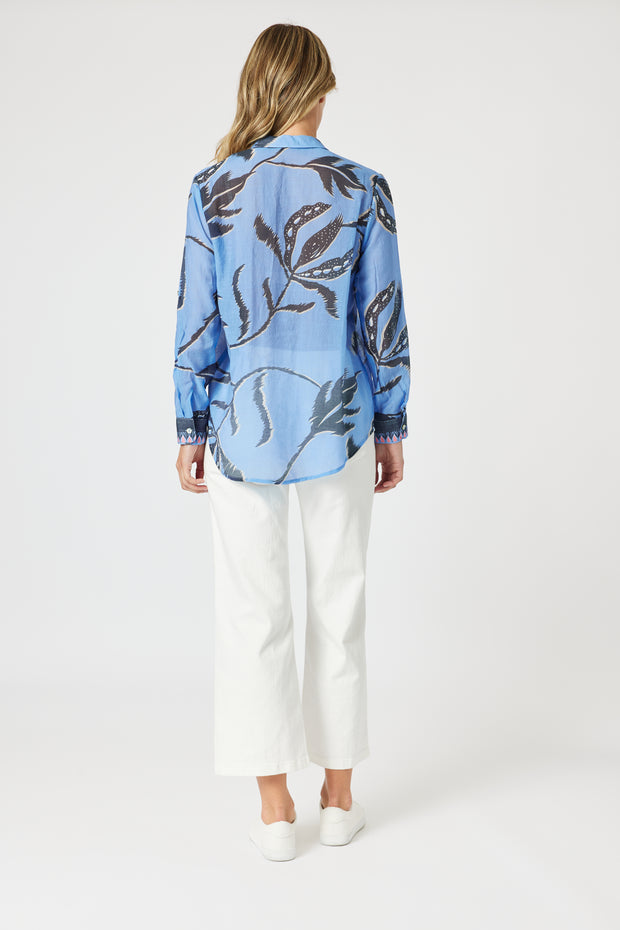 Gordon Smith - Peninsula Floral Sheer Shirt