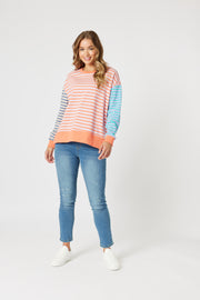 Threadz - Maxwell Summer Stripe Sweat - Elizabeth Summer