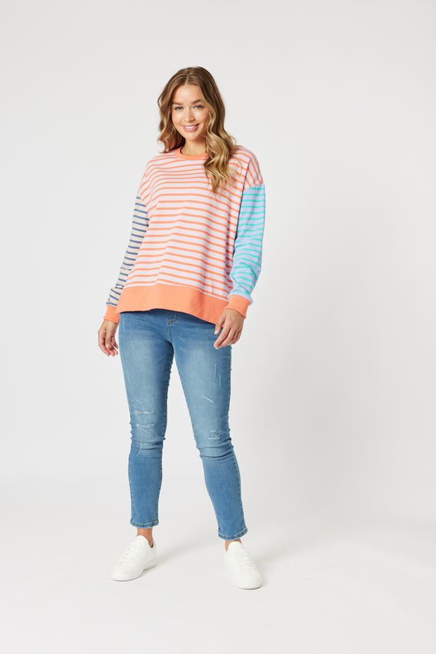 Threadz - Maxwell Summer Stripe Sweat - Elizabeth Summer
