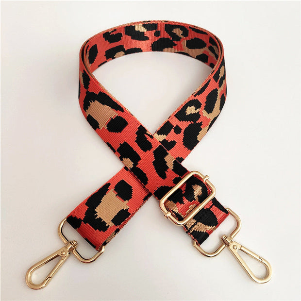 Bag Strap - Orange Leopard - Elizabeth Summer