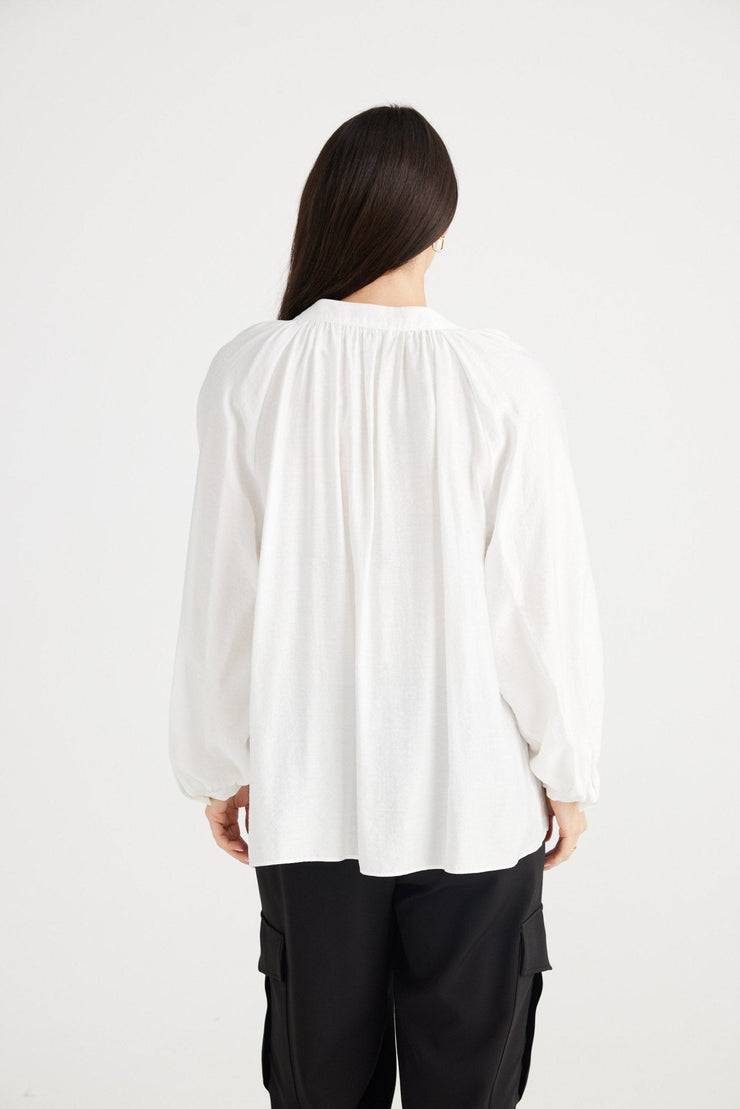 Brave & True - Diego Top - White