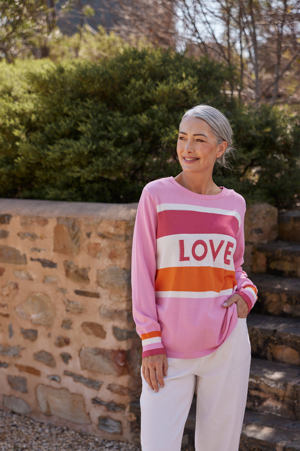 Brave & True - Love Knit - Pink - Elizabeth Summer