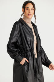 Brave & True - Cloudy Day Raincoat - Black - Elizabeth Summer
