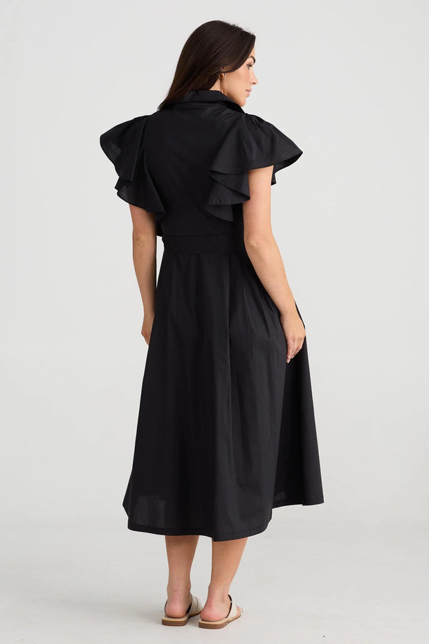 Brave & True - Marigold Dress - Black