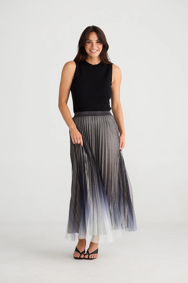 Brave & True - West End Skirt - Black Ombre